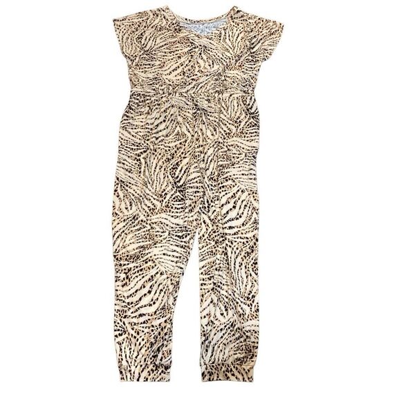 Comfort Code By Cuddle Duds Plus XL Jumpsuit Romper With Pockets Animal Print - Picture 4 of 12